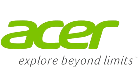 Logo de notre partenaire, Acer, grande marque d'informatique avec laquelle nous travaillons